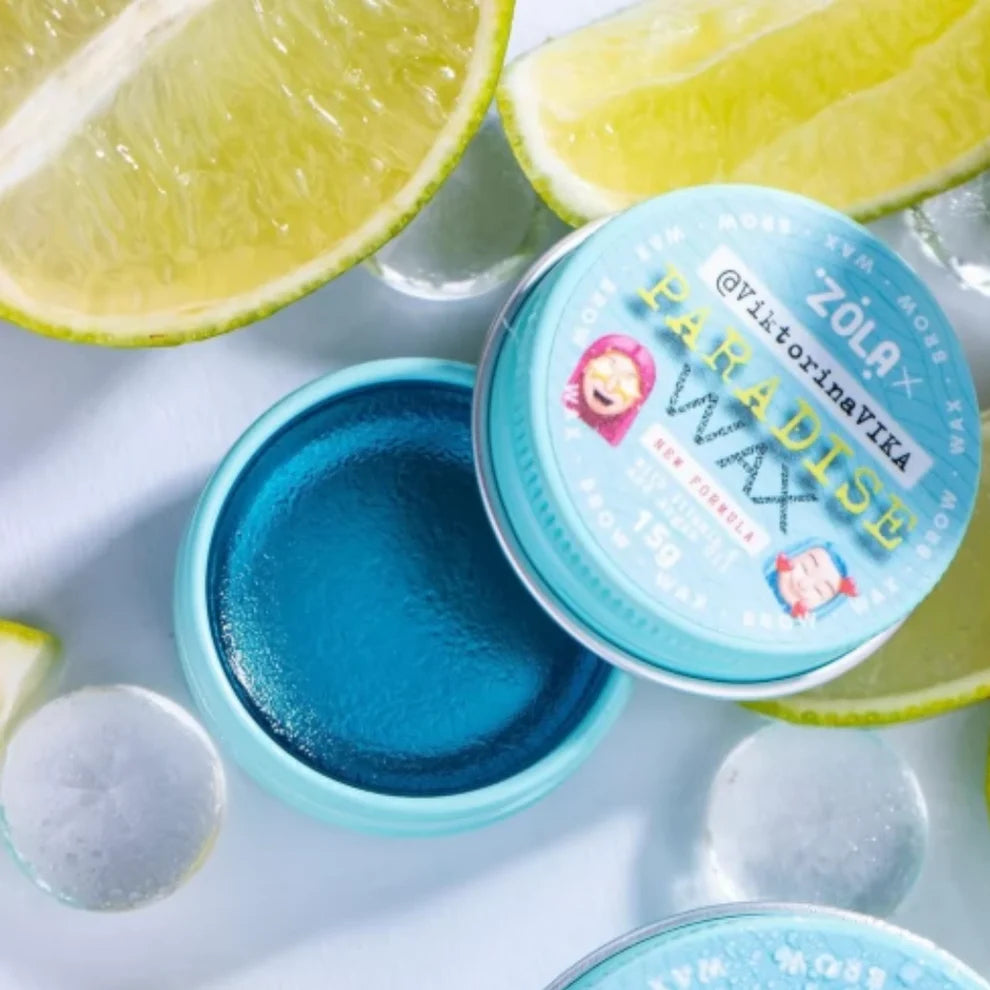 ZOLA eyebrow wax 15g paradise wax with Vitamin E and Argan oil
