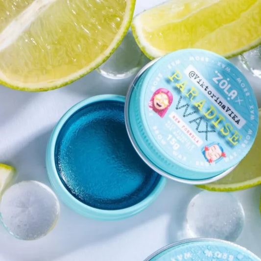 ZOLA eyebrow wax 15g paradise wax with Vitamin E and Argan oil
