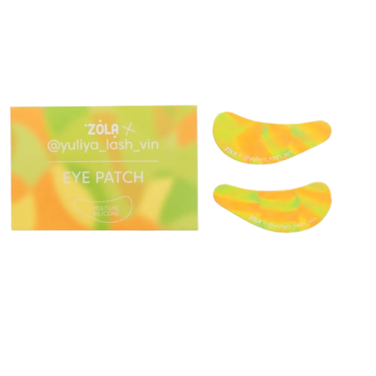 Zola Silicone patches by Yuliya Lash Vin green-orange